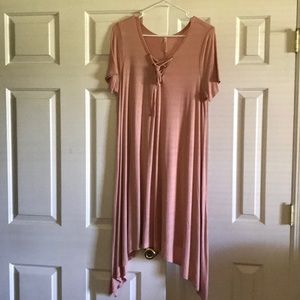 Mittoshop pink dress size Large